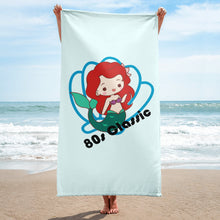 Load image into Gallery viewer, Mermaid (80s Classic) Towel