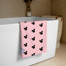 Load image into Gallery viewer, Mouse Head Towel (Pink)