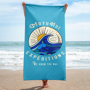 Voyager Beach Towel (Blue)