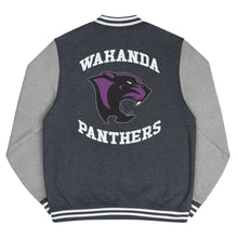 Load image into Gallery viewer, Wakanda Panthers  Letterman Jacket