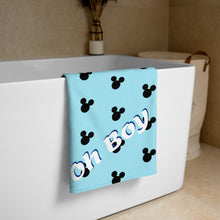 Load image into Gallery viewer, Mouse Head Towel (Blue)