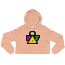 Load image into Gallery viewer, Princess and the Pledge Crop Hoodie